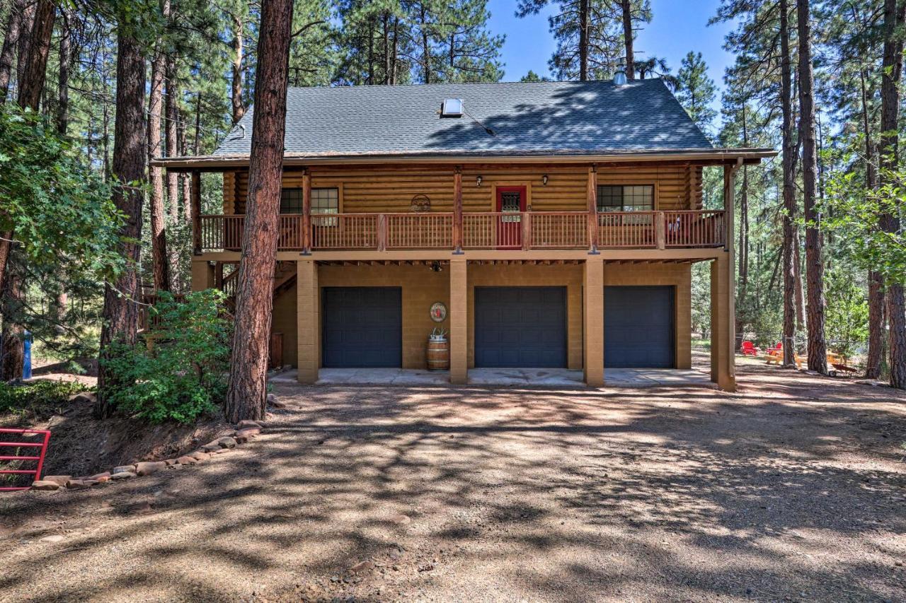 Strawberry Cabin With 2-Story Deck Dogs Welcome! Pine Extérieur photo