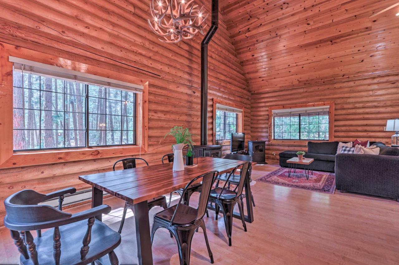 Strawberry Cabin With 2-Story Deck Dogs Welcome! Pine Extérieur photo