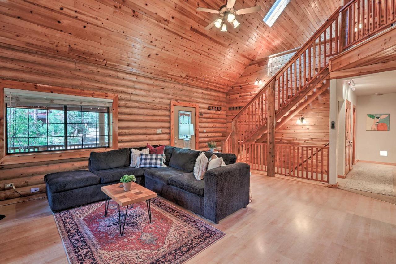 Strawberry Cabin With 2-Story Deck Dogs Welcome! Pine Extérieur photo