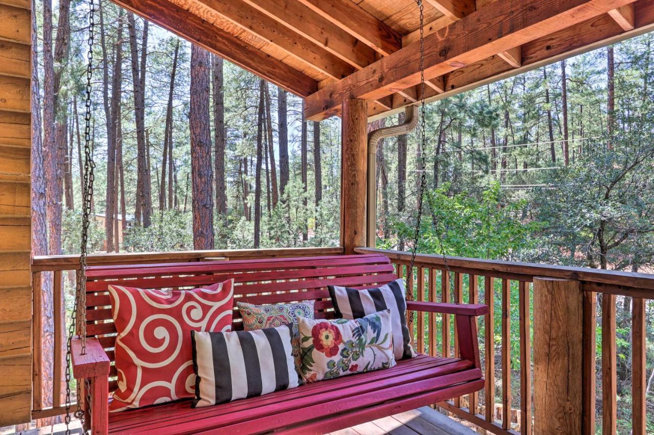 Strawberry Cabin With 2-Story Deck Dogs Welcome! Pine Extérieur photo