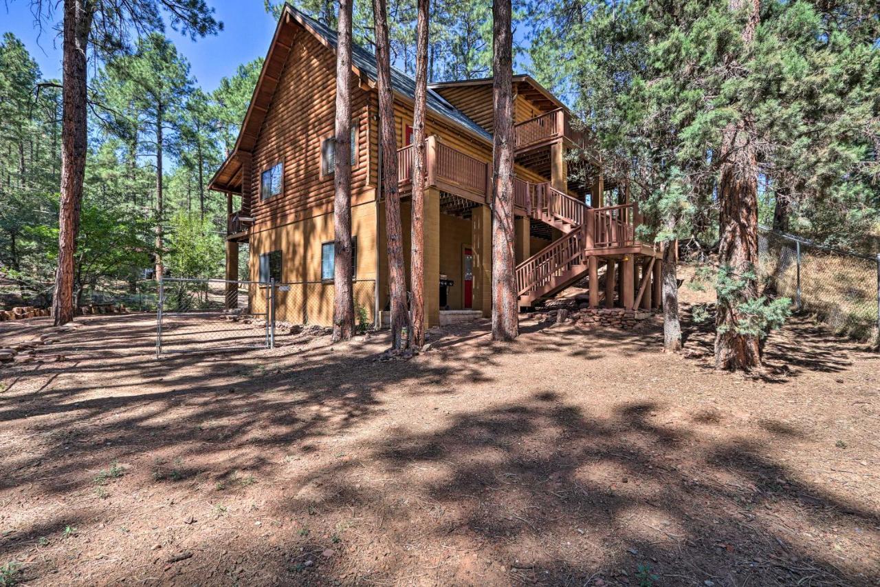 Strawberry Cabin With 2-Story Deck Dogs Welcome! Pine Extérieur photo