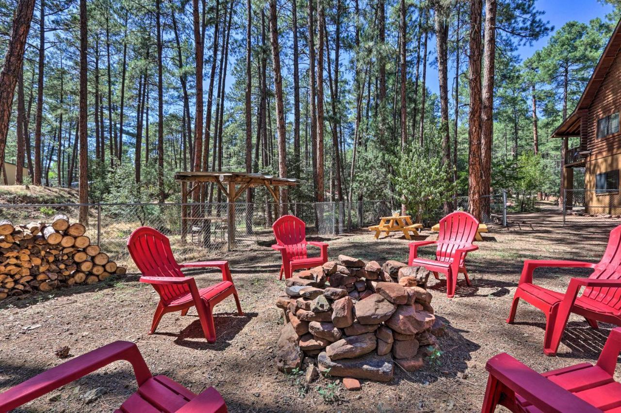 Strawberry Cabin With 2-Story Deck Dogs Welcome! Pine Extérieur photo