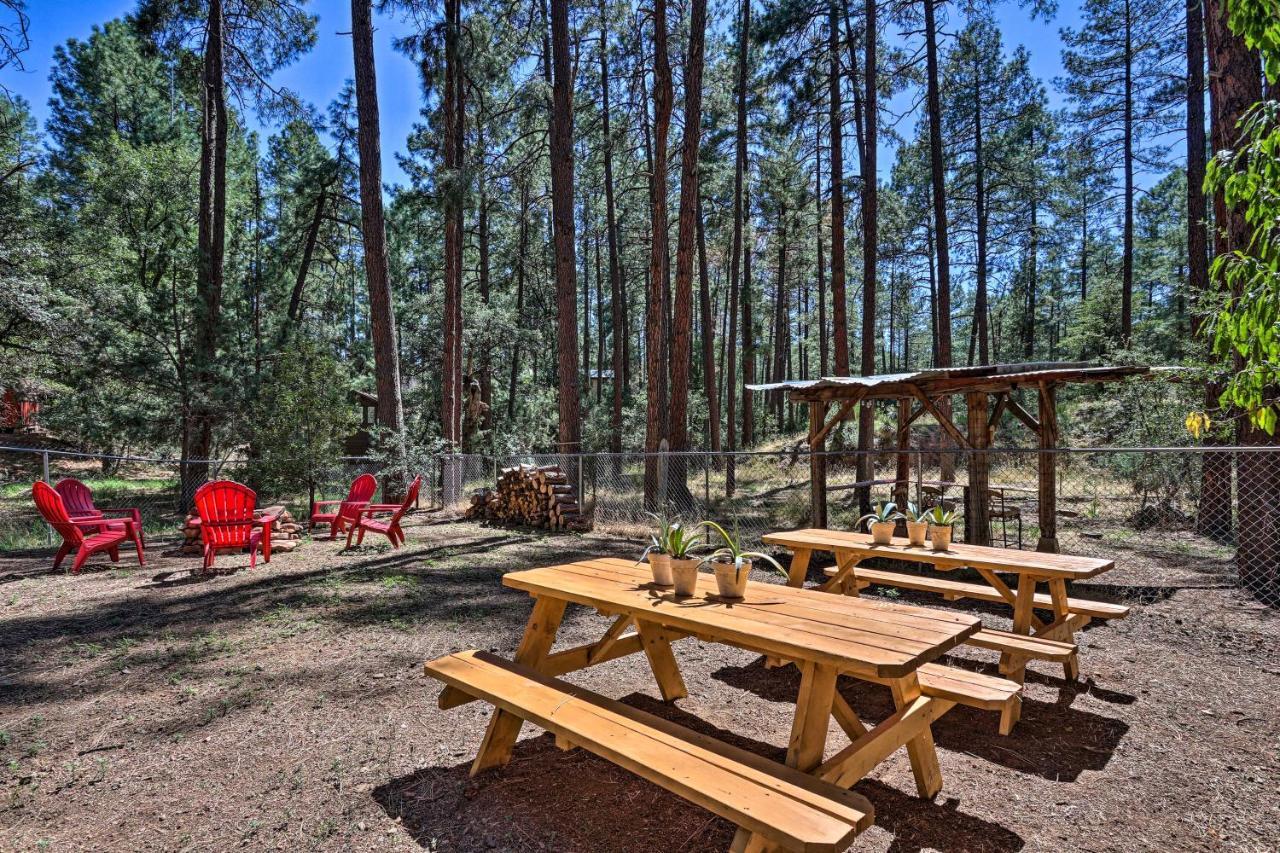 Strawberry Cabin With 2-Story Deck Dogs Welcome! Pine Extérieur photo